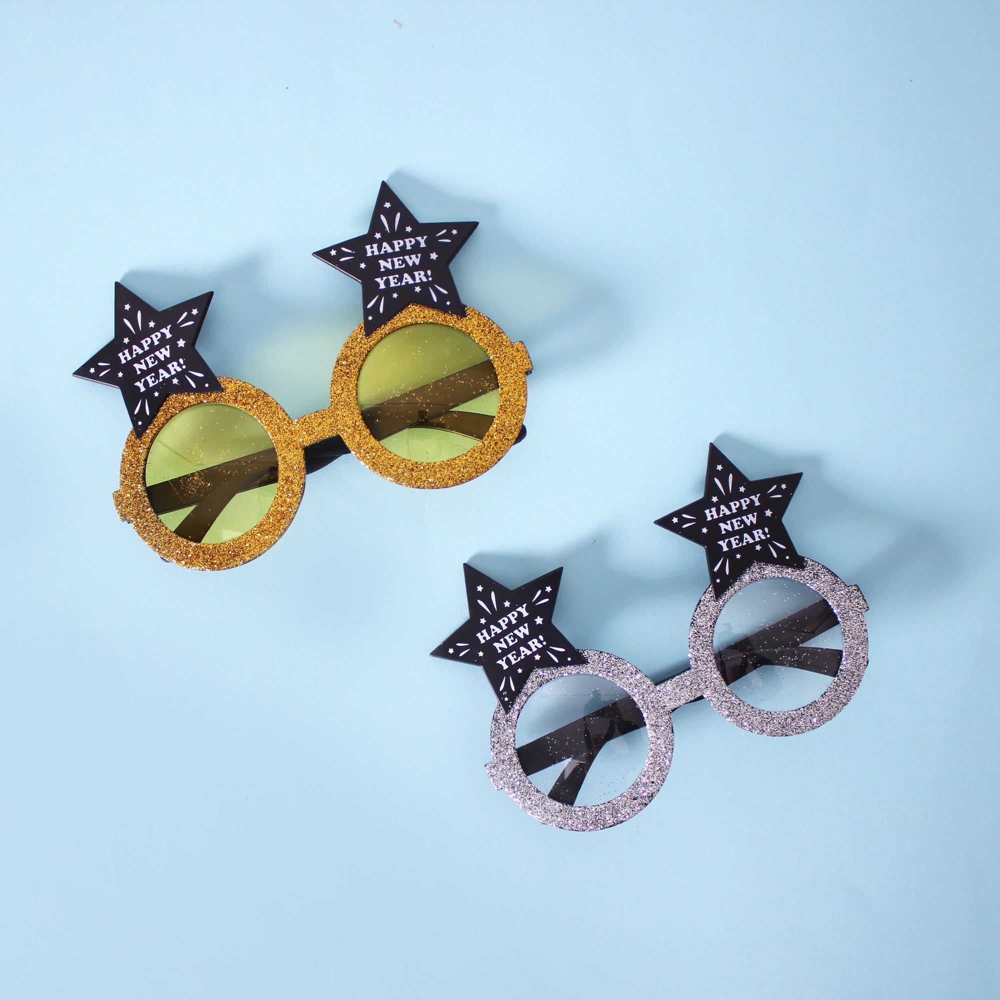 Happy New Year Glasses