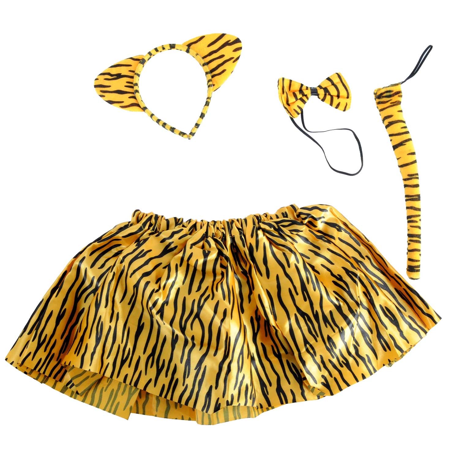 Animal Tutu Accessory Set (Tiger)