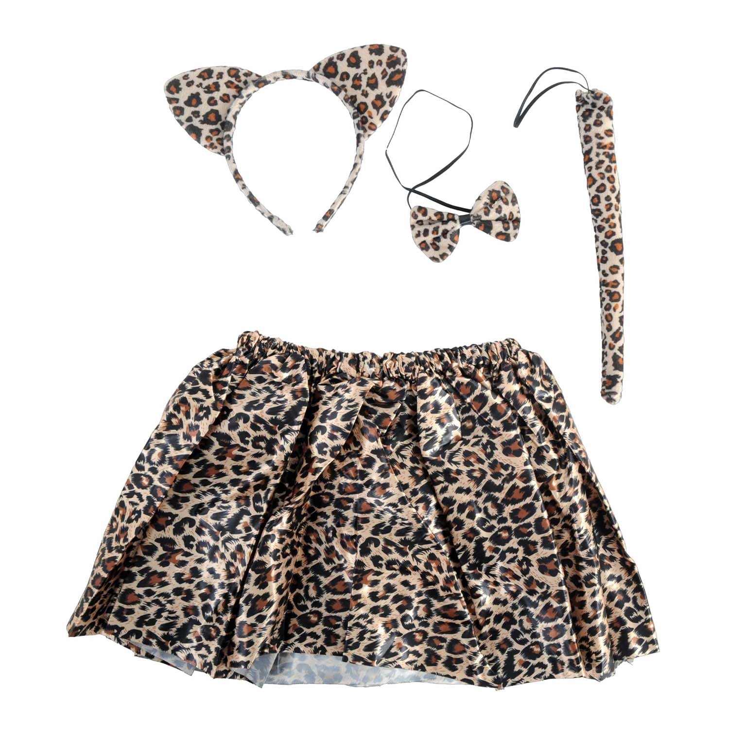Animal Tutu Accessory Set (Leopard)
