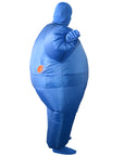 Adult Inflatable Blue Suit Costume