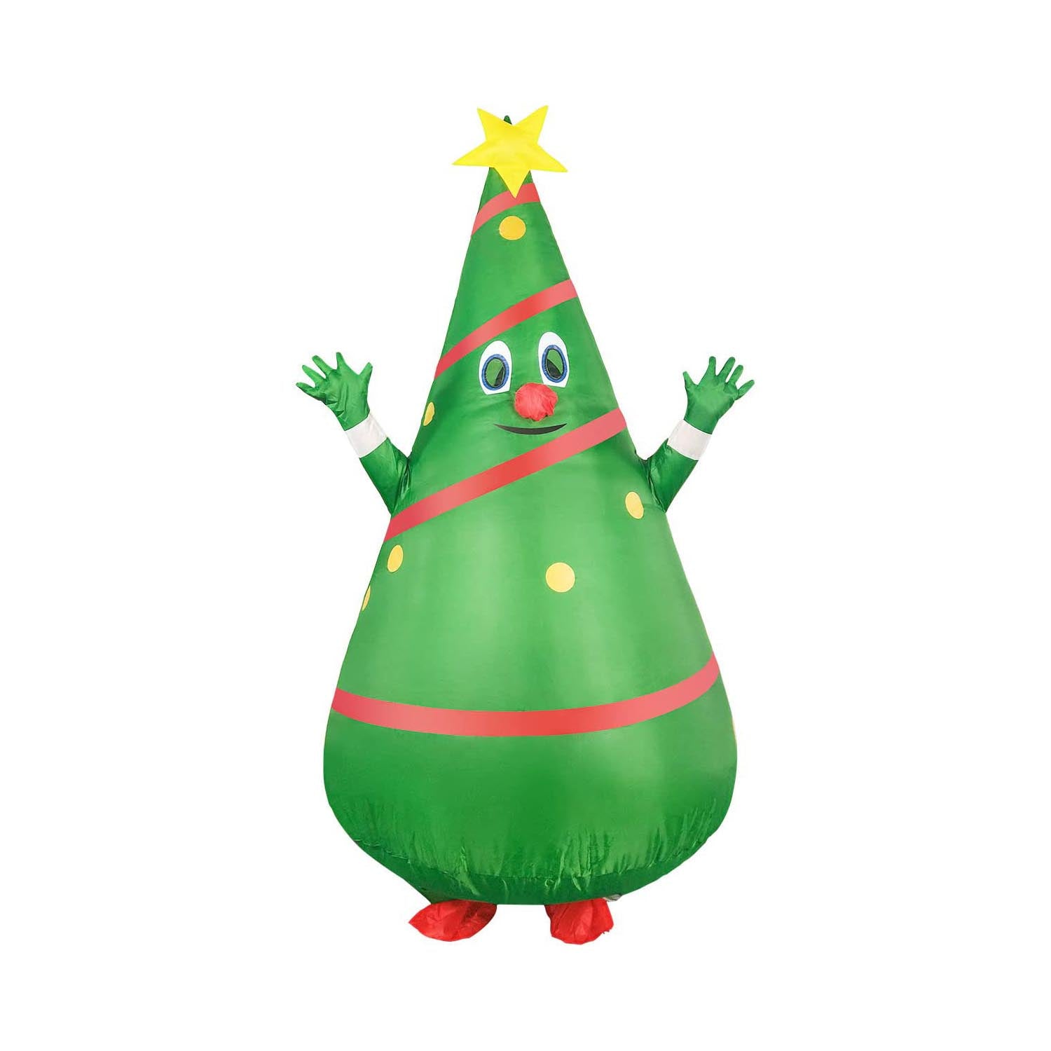 Adult Inflatable Christmas Tree Costume