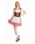 Adult Red Bavarian Lady Costume