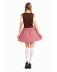 Adult Red Bavarian Lady Costume