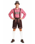 Adult Red Bavarian Man Costume
