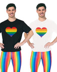 Adult Rainbow T-Shirt (Heart)