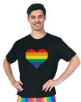 Adult Rainbow T-Shirt (Heart)