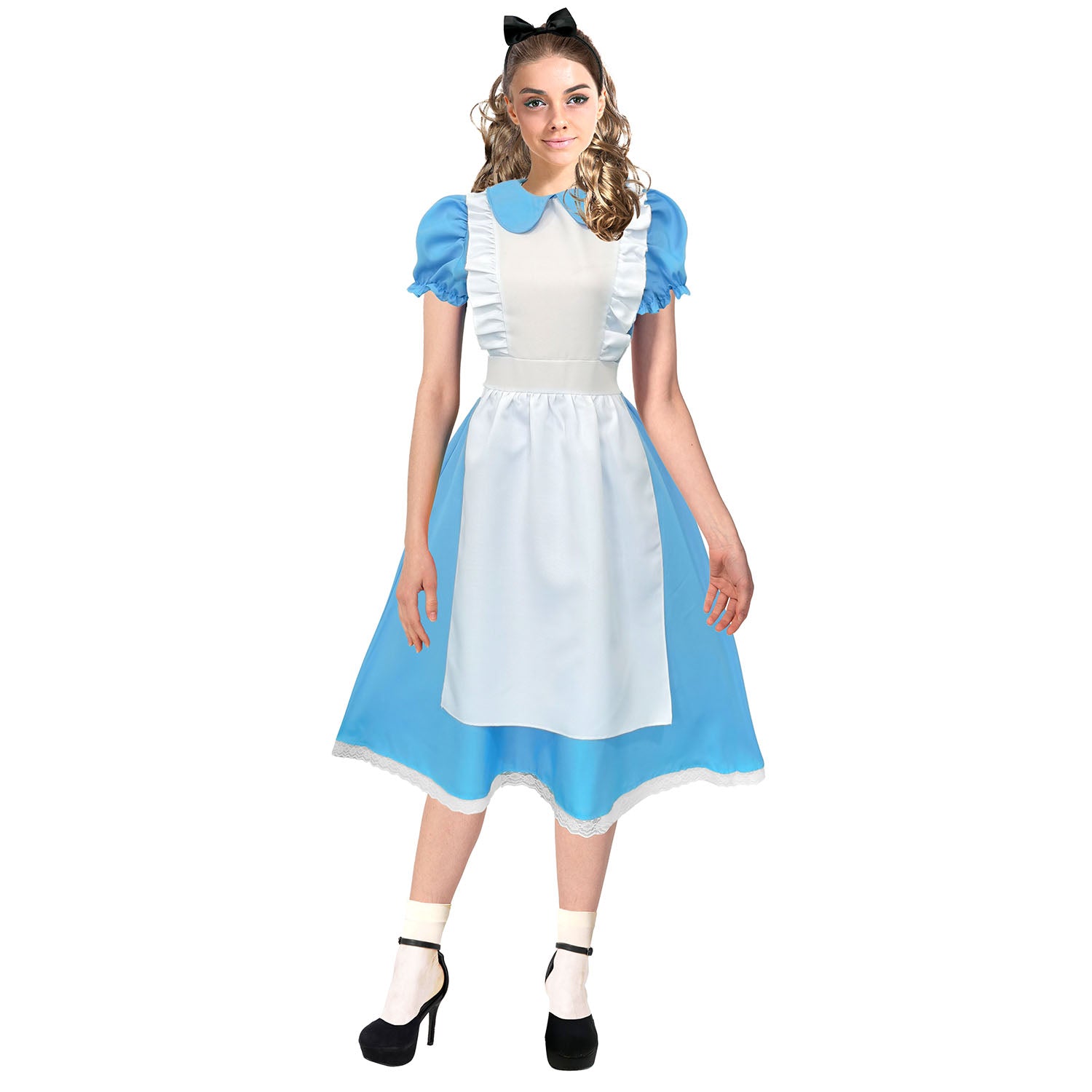 Adult Fairytale Blue Dress Costume