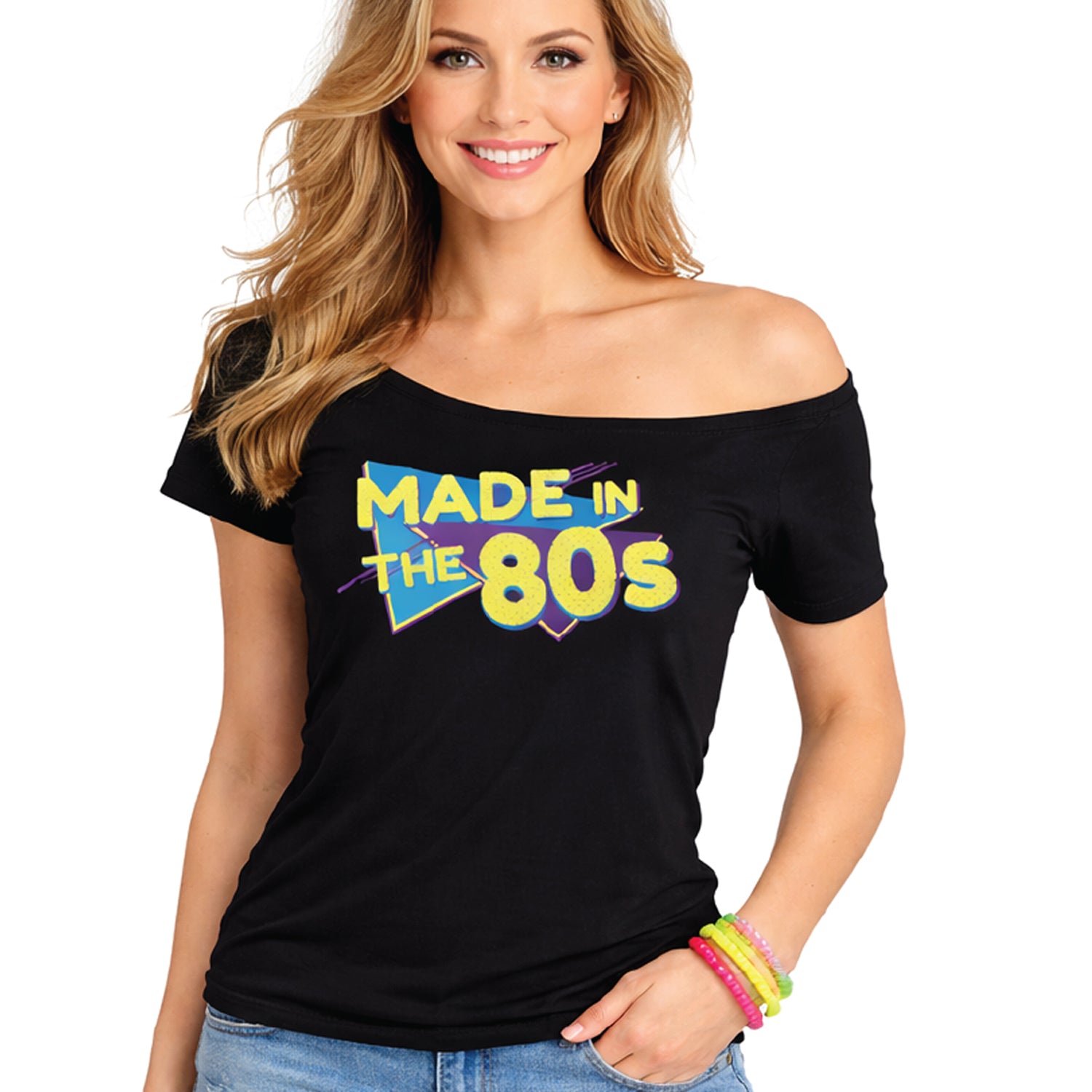 Adult Ladies Made in the 80s Printed T-Shirt