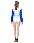 Adult Blue Cheerleader Costume