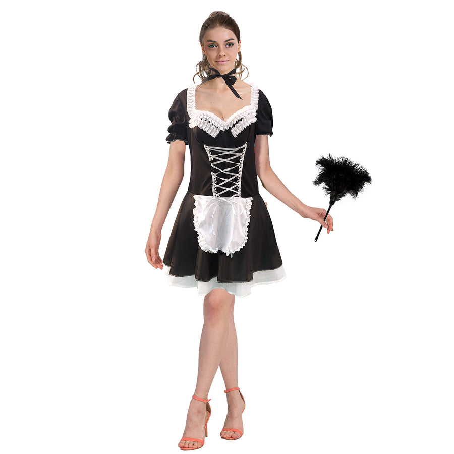 Adult Deluxe French Maid Costume