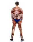 Adult Body Builder Muscle Man Suit Costume