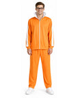 Adult Orange Tracksuit Costume