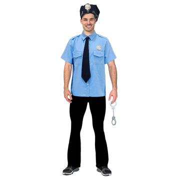 Adult Blue Police Costume