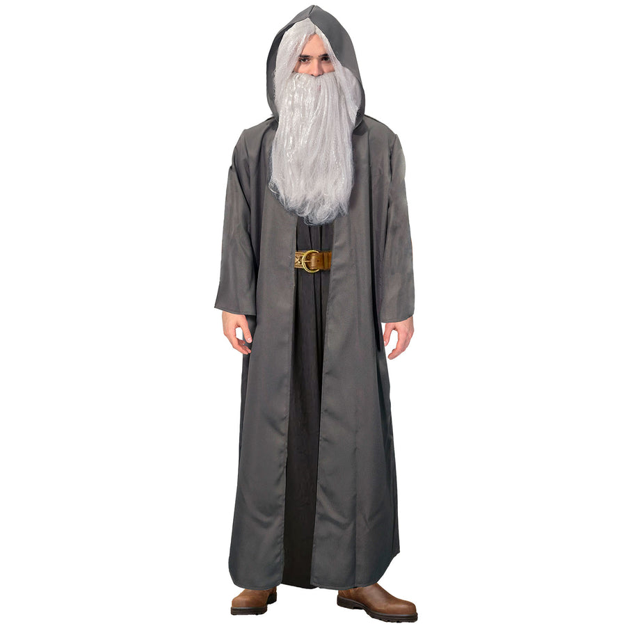 Adult Grey Wizard Cloak Costume