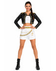 Adult Pop Star Shorts Costume