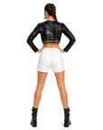 Adult Pop Star Shorts Costume