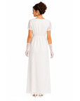 Adult White Regency Dress Costume