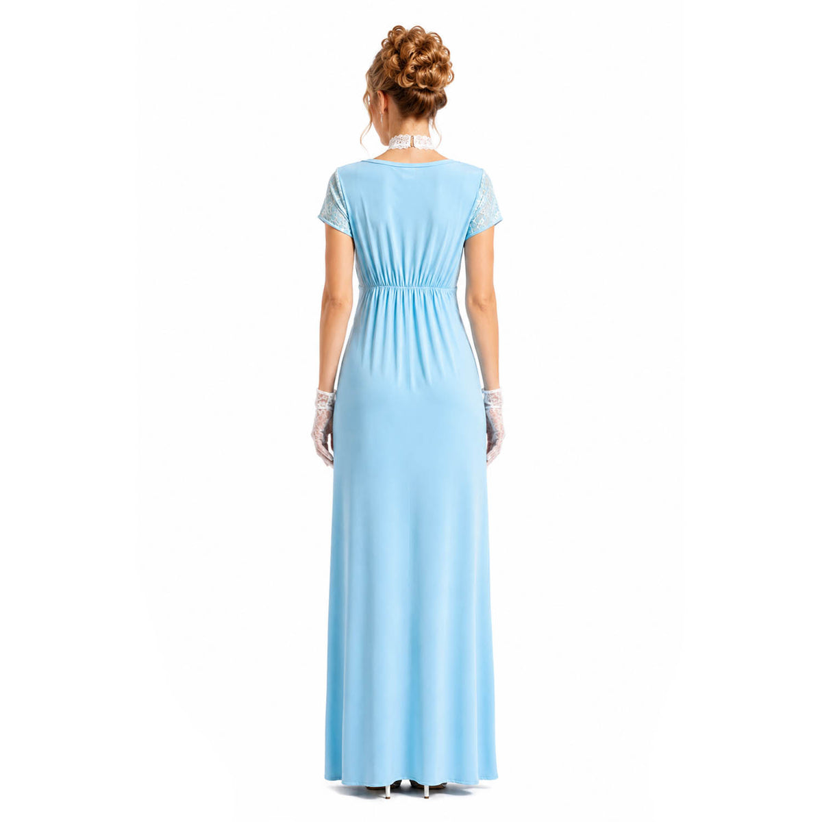 Adult Blue Regency Girl Costume