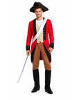 Adult British Red Coat Soldier Costume