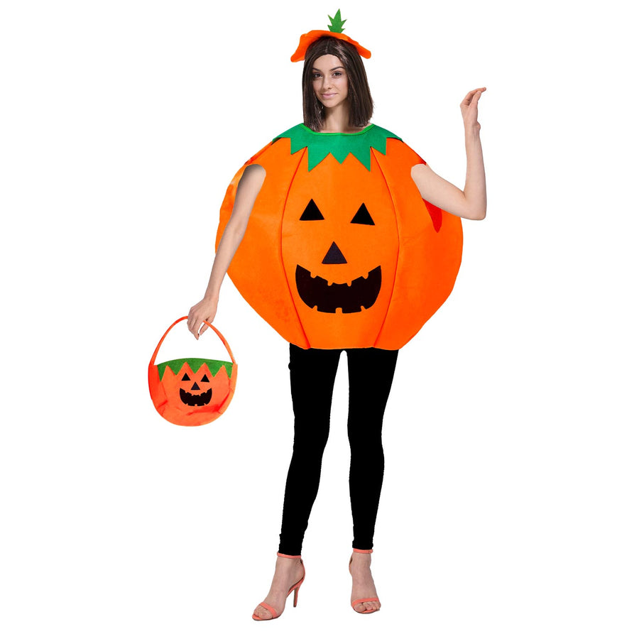 Adult Pumpkin Jack O Lantern Costume