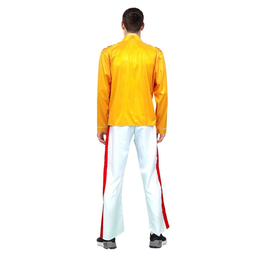 Adult King of Pop (Yellow Jacket) Costume