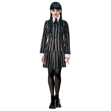 Adult Goth Girl Uniform Costume