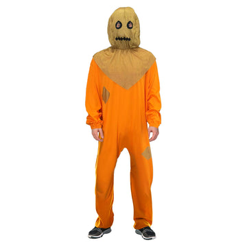 Adult Pumpkin Scarecrow Costume