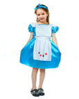 Children's Blue Girl Dress Costume