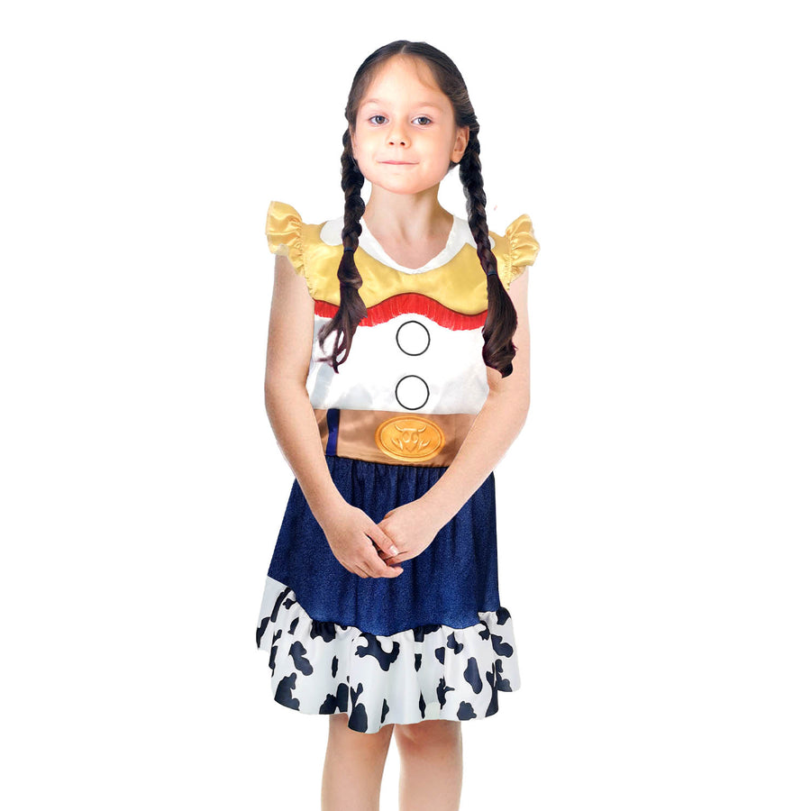 Children Cartoon Cowgirl Costume