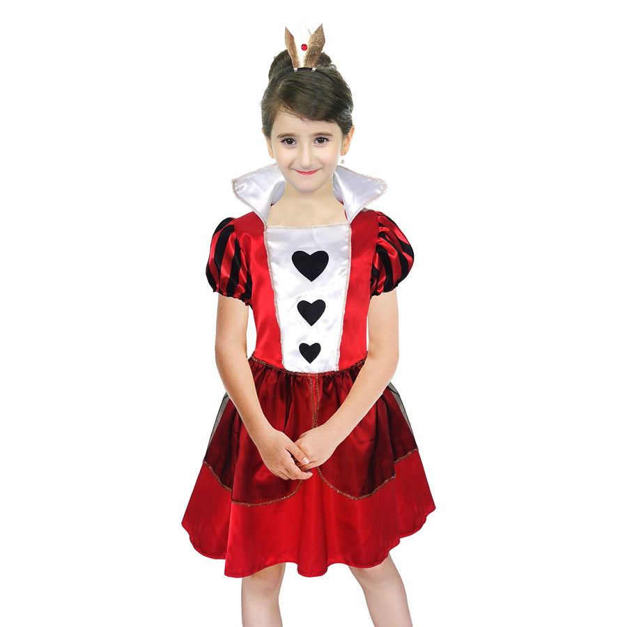 Children Red Queen Costume