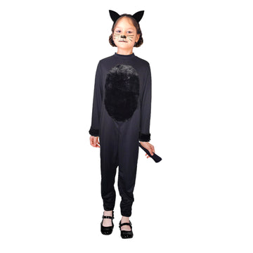 Children Black Cat Costume