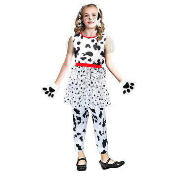 Children Dalmatian Girl Costume