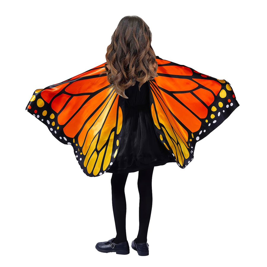 Children's Orange Butterfly Wings
