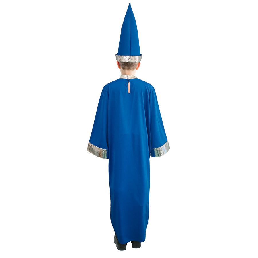 Children Blue Wizard Magician Costume
