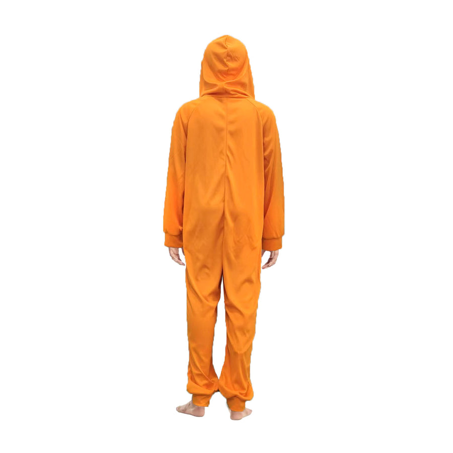 Children Orange Jumpsuit Costume