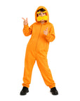 Children Orange Jumpsuit Costume