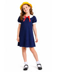Children French School Girl Costume