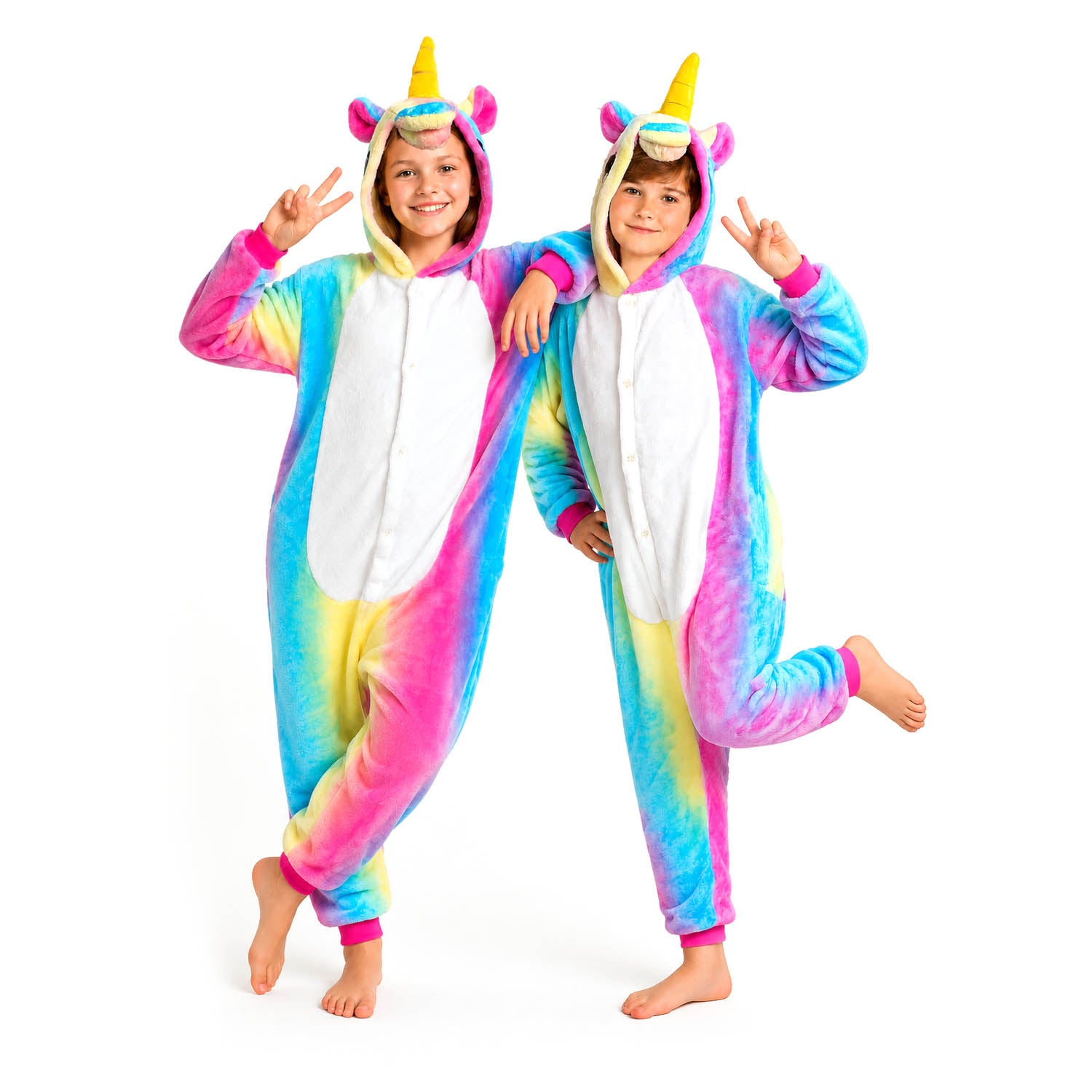Children Rainbow Unicorn Costume