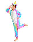 Children Rainbow Unicorn Costume