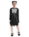 Children's Skeleton Girl Costume