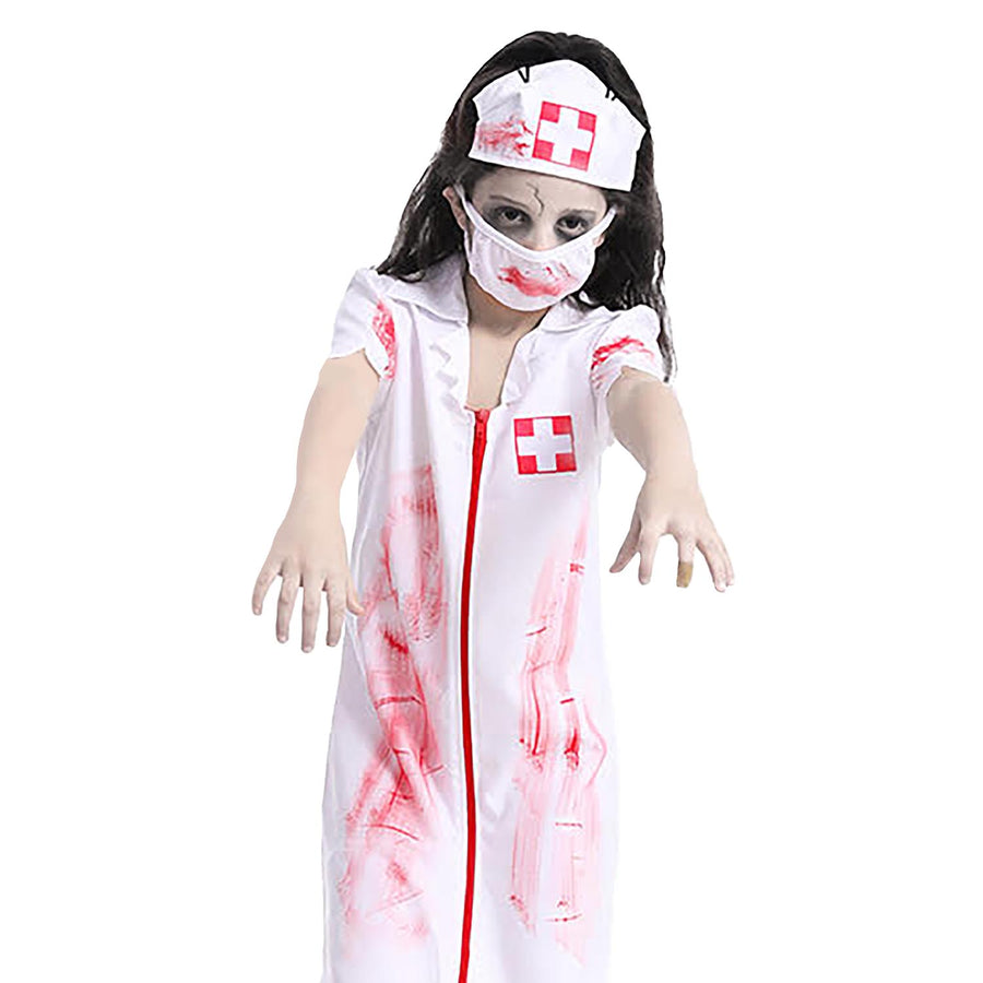 Children Bloody Nurse Costume