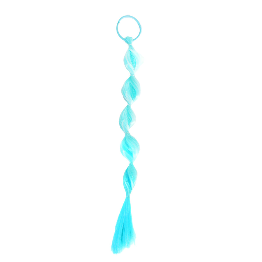 Light Blue Bubble Hair Extension