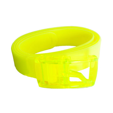 80s Neon Belt (Yellow)