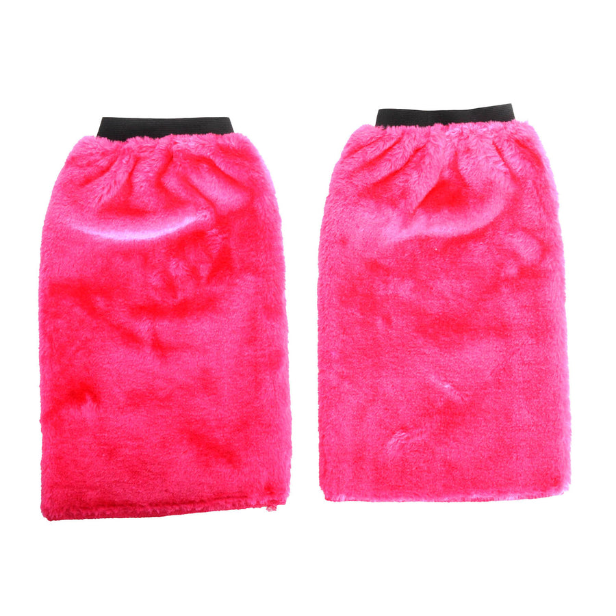 Fluffy Hot Pink Leg Warmers