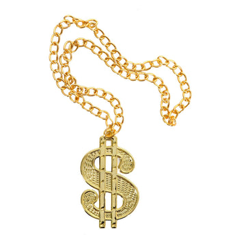 Dollar Sign $ Necklace