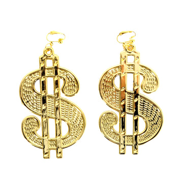 Dollar Sign $ Earrings