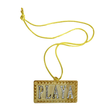 Playa Gold Bling Necklace