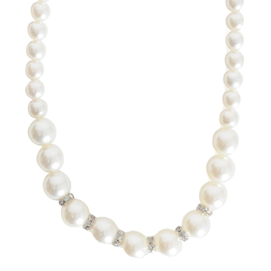 Large Pearl Bead Necklace