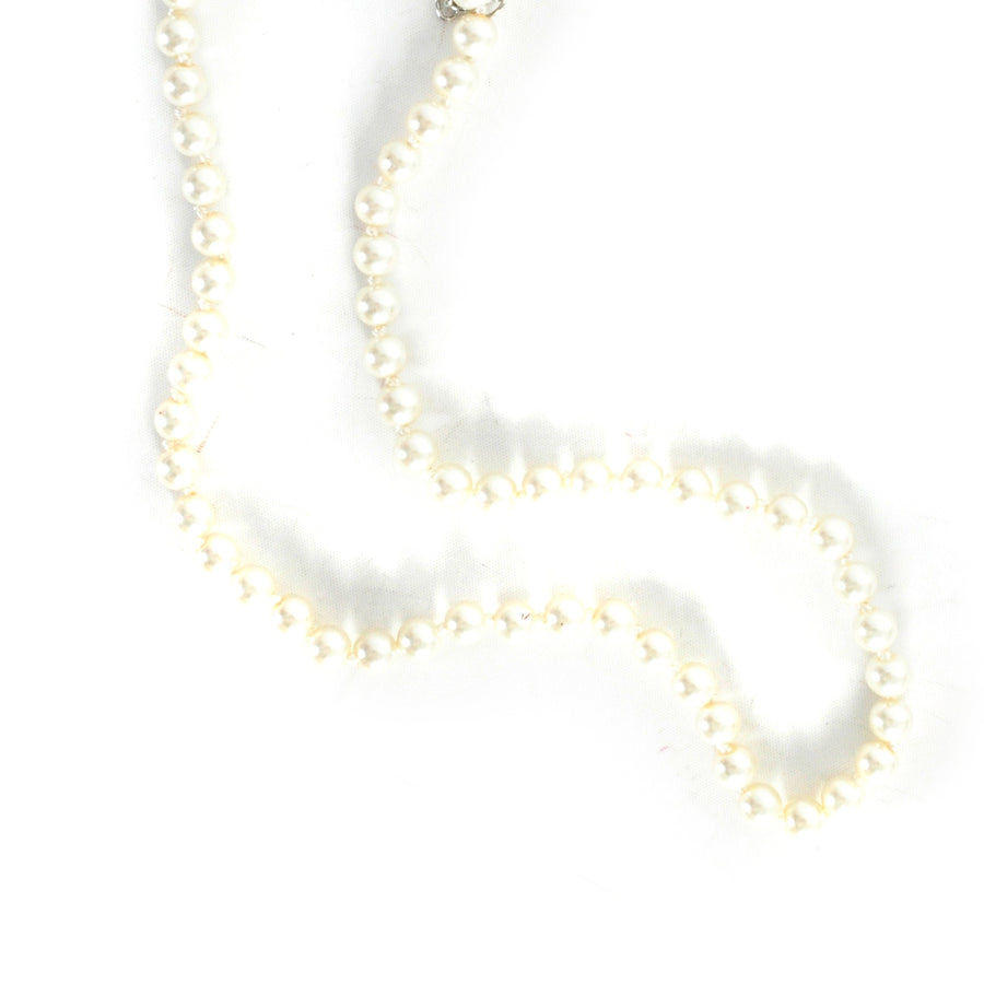 Short Pearl Bead Necklace