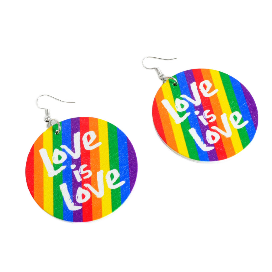 Love Is Love Rainbow Earrings